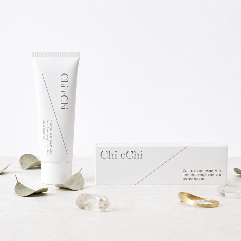 バストアップクリーム「Chi cChi」商品&箱イメージ
